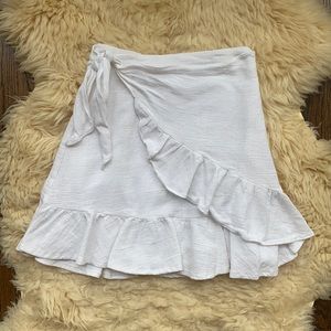VERGE GIRL tie up ruffle skirt in XS!
